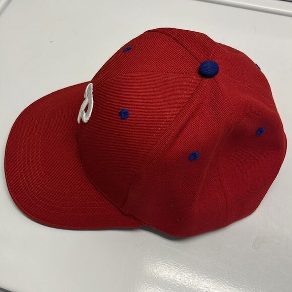 City Hunter Red Adjustable Acrylic Philadelphia Phillies Baseball Cap- OSFM NWOT - Picture 8 of 10